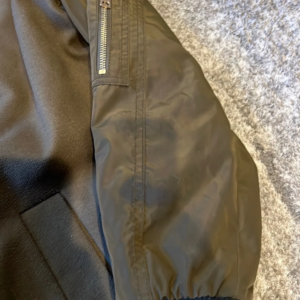 Top Shop Olive Green Coat